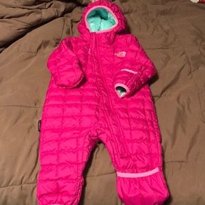Northface puffer onsie